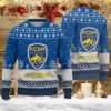 Pull de Noël moche FC Sochaux-Montbéliard – Ugly Christmas Sweater