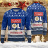 Pull de Noël moche Olympique Lyonnais – Ugly Christmas Sweater