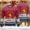 Pull de Noël moche Rodez Aveyron Football – Ugly Christmas Sweater