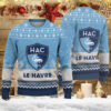 Pull de Noël moche Le Havre AC – Ugly Christmas Sweater
