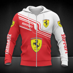 Hoodie zippé Ferrari