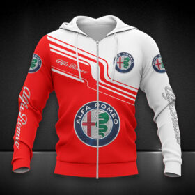 Hoodie zippé Alfa Romeo