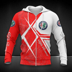 Hoodie zippé Alfa Romeo