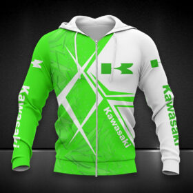 Hoodie zippée Kawasaki