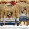 Pull de Noël moche Porsche – Ugly Christmas Sweater