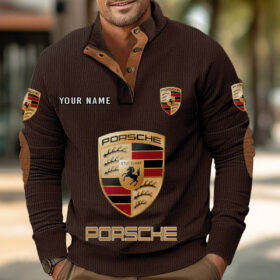 Sweat-shirt pour homme sans capuche Porsche
