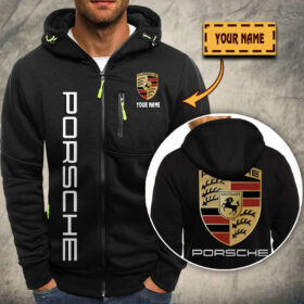Veste à capuche zippée Porsche