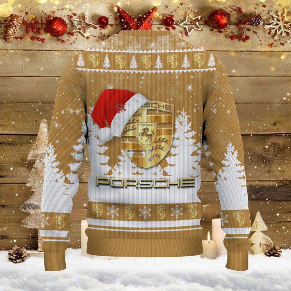 Pull de Noël moche Porsche – Ugly Christmas Sweater – Image 3