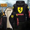Veste à capuche doublée Ferrari