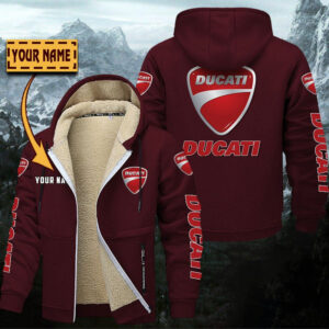Veste à capuche doublée Ducati