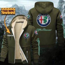 Veste à capuche doublée Alfa Romeo