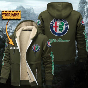 Veste à capuche doublée Alfa Romeo