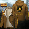 Veste à capuche doublée Lamborghini