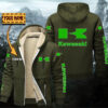Veste à capuche doublée Kawasaki
