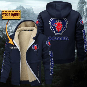 Veste à capuche doublée Scania