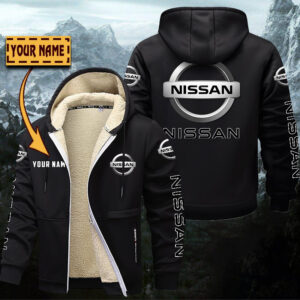 Veste à capuche doublée Nissan