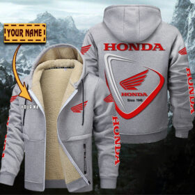 Veste à capuche doublée Honda Motorcycle