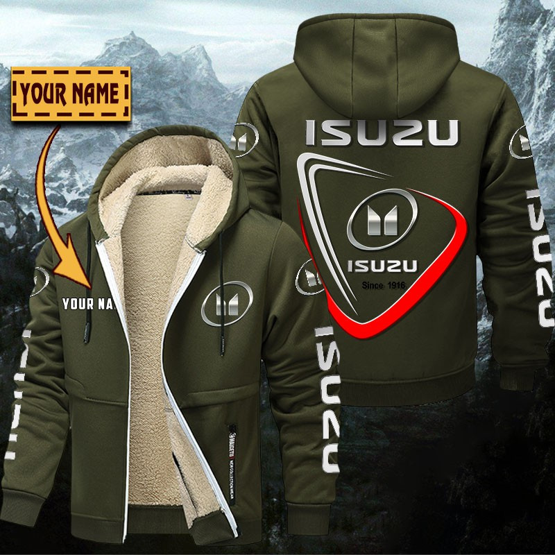 Veste à capuche doublée Isuzu – Image 2