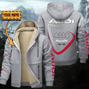 Veste à capuche doublée Audi
