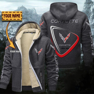Veste à capuche doublée Corvette C8