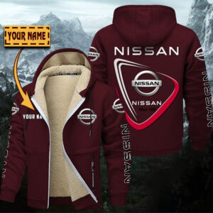 Veste à capuche doublée Nissan