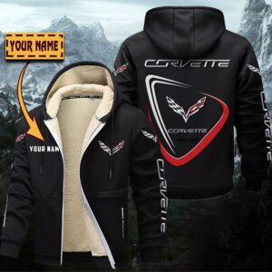 Veste à capuche doublée Corvette C7