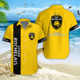 Chemise hawaïenne Stade Rochelais