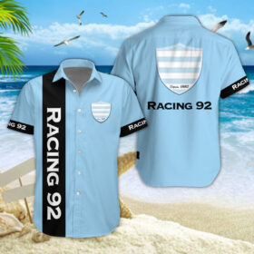 Chemise hawaïenne Racing 92
