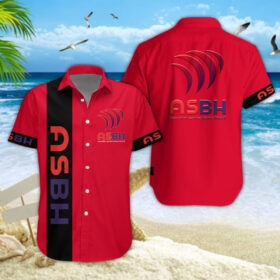 Chemise hawaïenne AS Beziers Herault