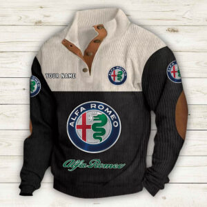 Sweat-shirt pour homme sans capuche Alfa Romeo