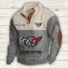 Sweat-shirt pour homme sans capuche Corvette C5