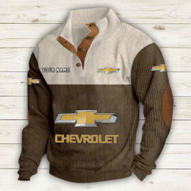 Sweat-shirt pour homme sans capuche Chevrolet