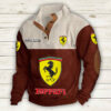 Sweat-shirt pour homme sans capuche Ferrari