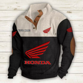 Sweat-shirt pour homme sans capuche Honda Motorcycle