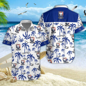 Chemise hawaïenne Stade Malherbe Caen
