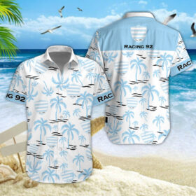 Chemise hawaïenne Racing 92