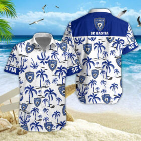 Chemise hawaïenne SC Bastia