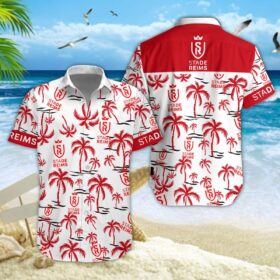 Chemise hawaïenne Stade de Reims