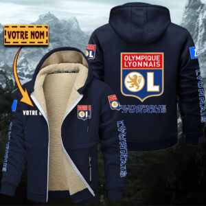 Veste à capuche doublée Olympique Lyonnais