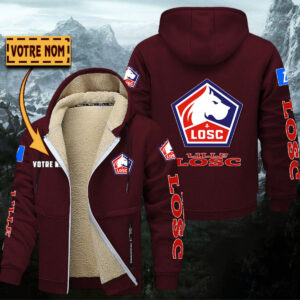 Veste à capuche doublée LOSC Lille
