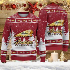 Pull de Noël moche Indian Motorcycle – Ugly Christmas Sweater