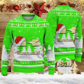 Pull de Noël moche Kawasaki – Ugly Christmas Sweater