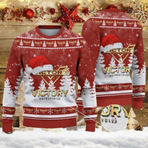 Pull de Noël moche Victory Motorcycles - Ugly Christmas Sweater