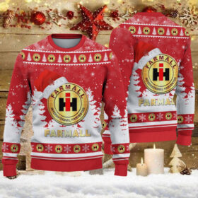 Pull de Noël moche Farmall – Ugly Christmas Sweater