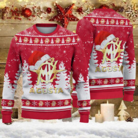 Pull de Noël moche MV Agusta – Ugly Christmas Sweater