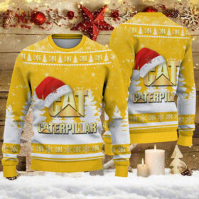 Pull de Noël moche Caterpillar Inc – Ugly Christmas Sweater