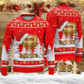 Pull de Noël moche Aprilia – Ugly Christmas Sweater
