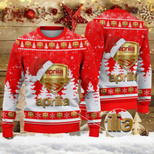 Pull de Noël moche Aprilia - Ugly Christmas Sweater