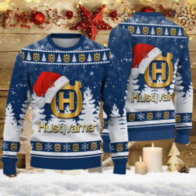 Pull de Noël moche Husqvarna – Ugly Christmas Sweater