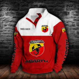 Sweat-shirt à col boutonné Abarth
